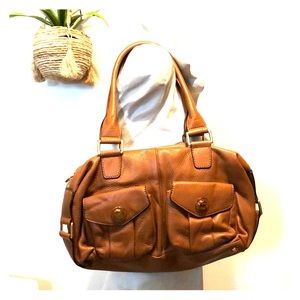 Michael Kors Camel colored leather bag